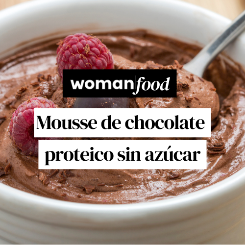 Mousse de Chocolate Proteico: Sin Azúcar | Alimentación Menopausia | Womanhood