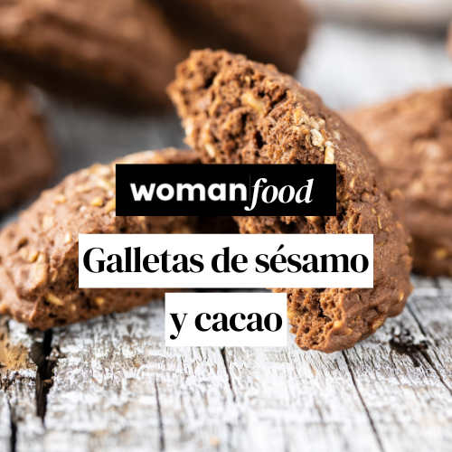 Galletas de sésamo y cacao