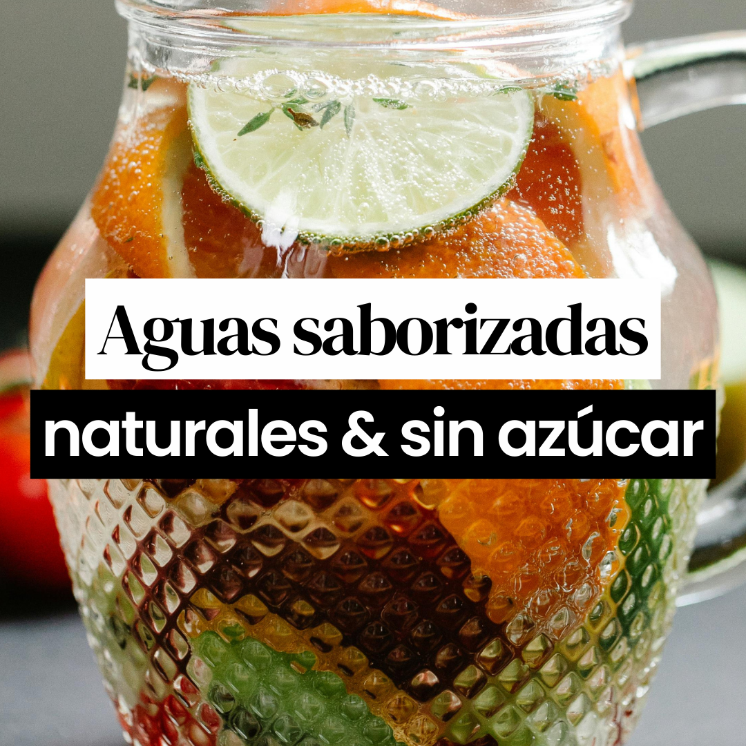 Aguas Saborizadas Naturales Sin Azúcar | Alivio para la Menopausia