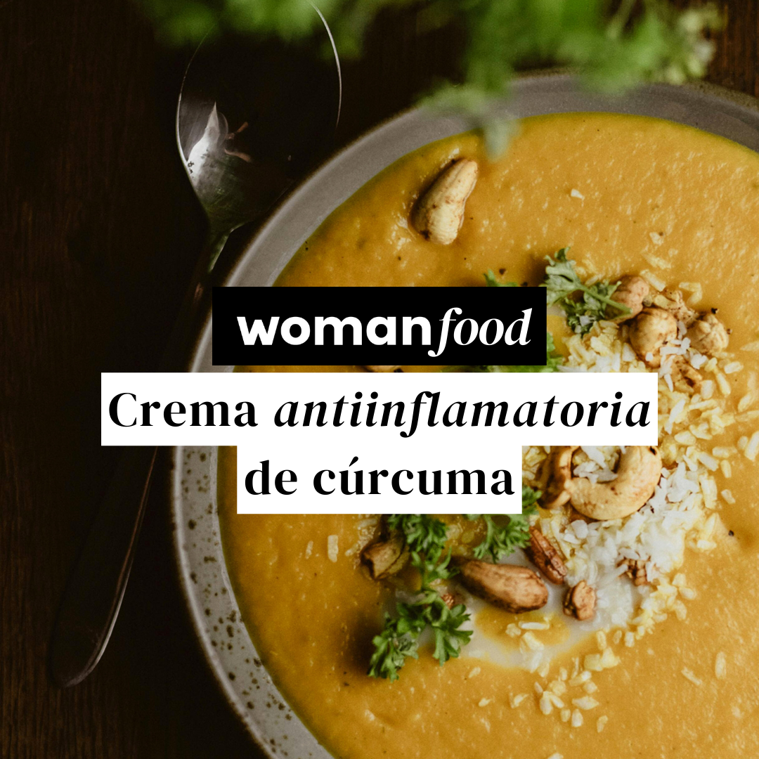 Crema antiinflamatoria de cúrcuma | Dieta para menopausia | Womanhood 