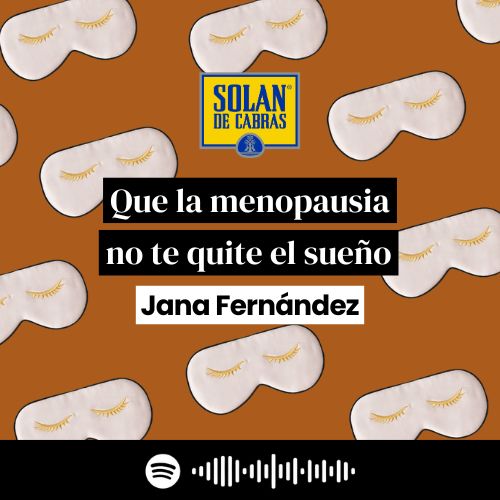 Que la menopausia no te quite el sueño