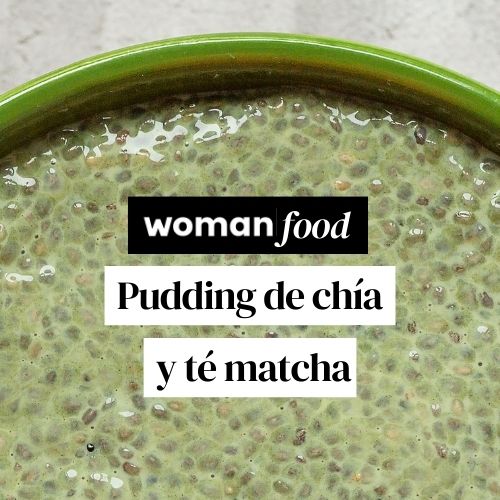 Pudding de chía y matcha | Alimentación para la menopausia | Womanhood