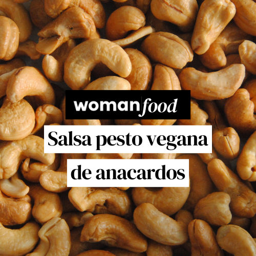 Salsa pesto vegana de anacardos nutritiva para Menopausia | Womanhood