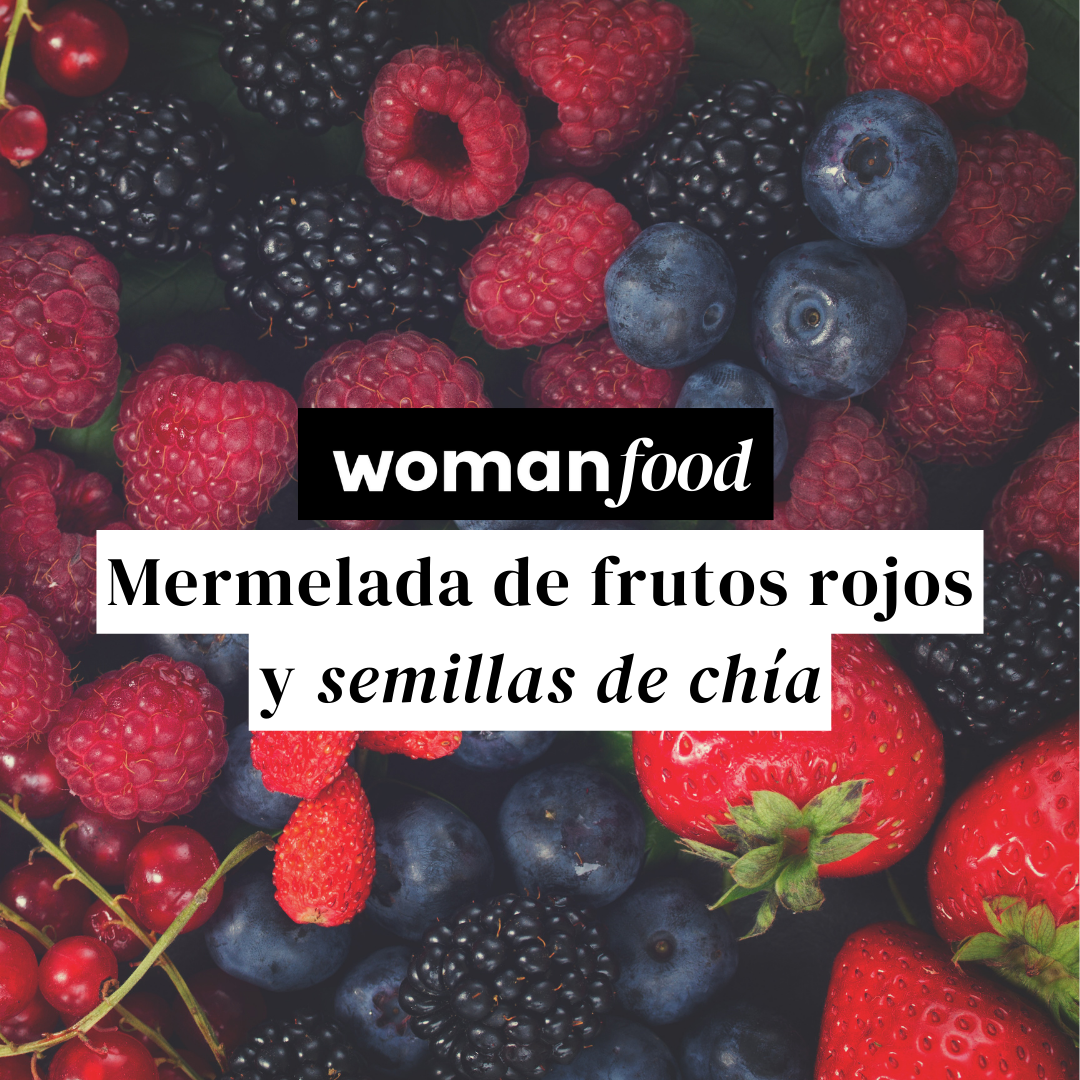 Mermelada de frutos rojos y chía