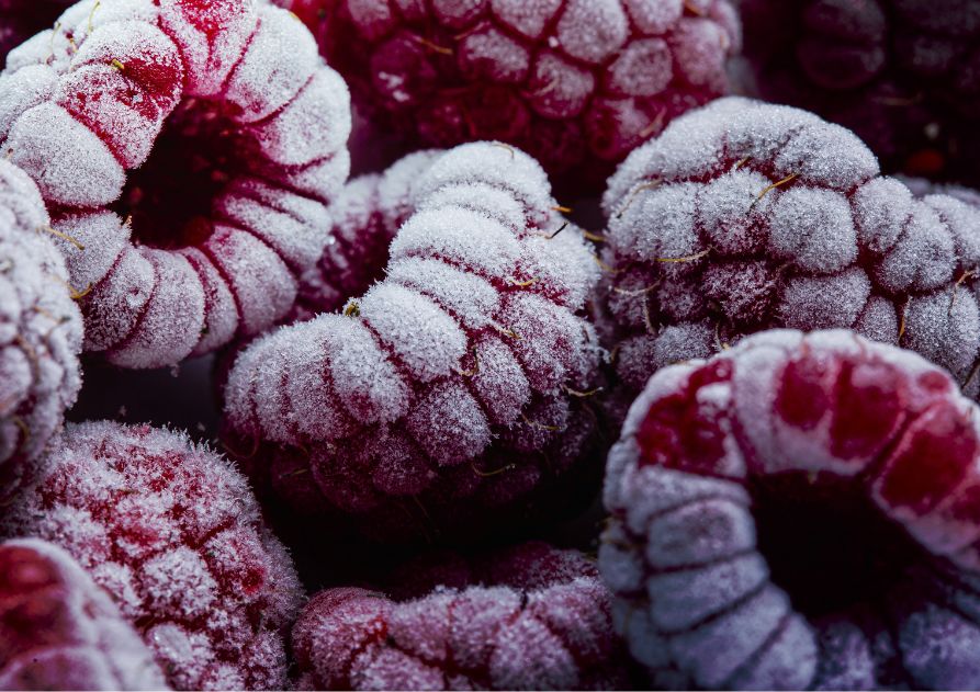 Frutas y verduras congeladas