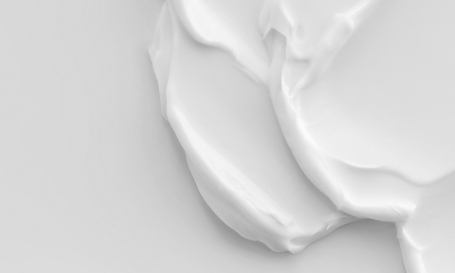 Textura de crema blanca